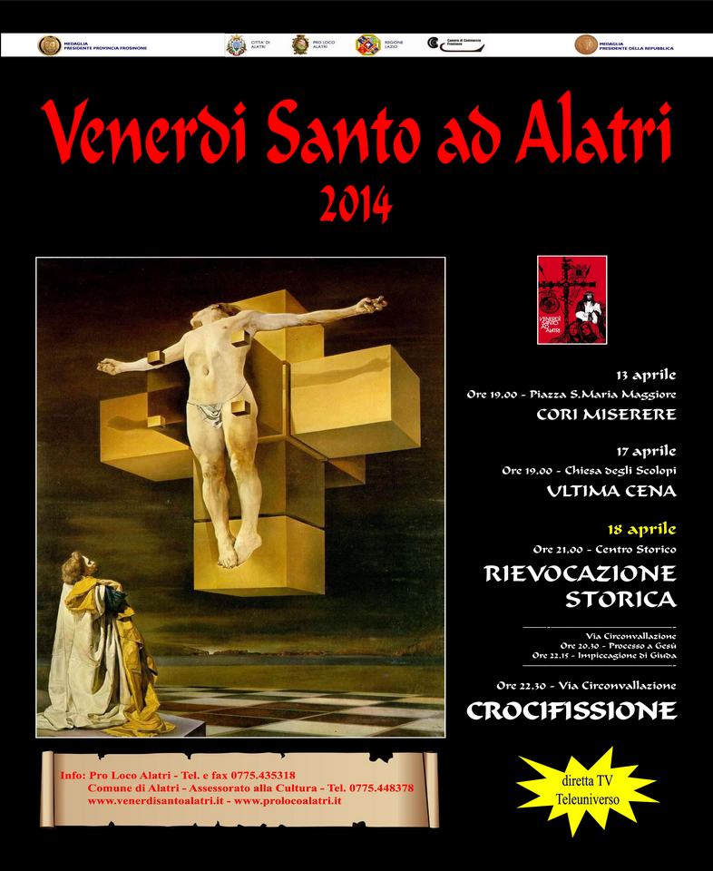 manifesto venerdi santo alatri 2014