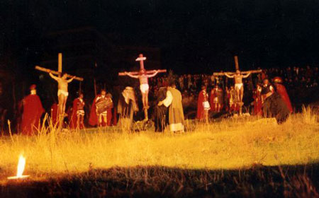 la crocifissione alatri venerdi santo 2003