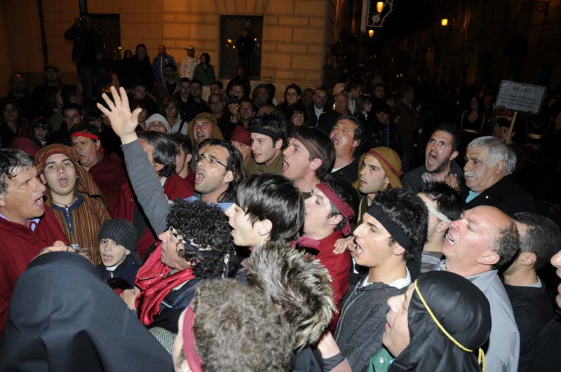 coro scurano alatri 2009 passione vivente venerdisanto alatri
