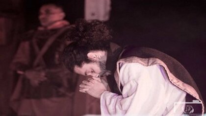 la crocifissione venerdi santo alatri