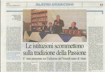 estratto giornale ciociaria oggi