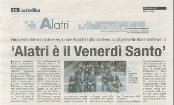 estratto giornale la provincia 
